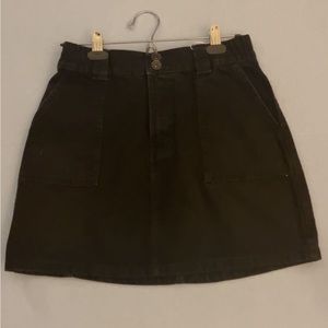 Black Denim Skirt, Condition: New. Brand: Ardene.